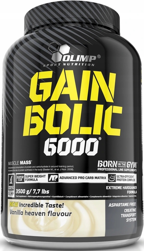 Gainer - Olimp Gain BOGE 6000 3500g Gainer Mass vanilka