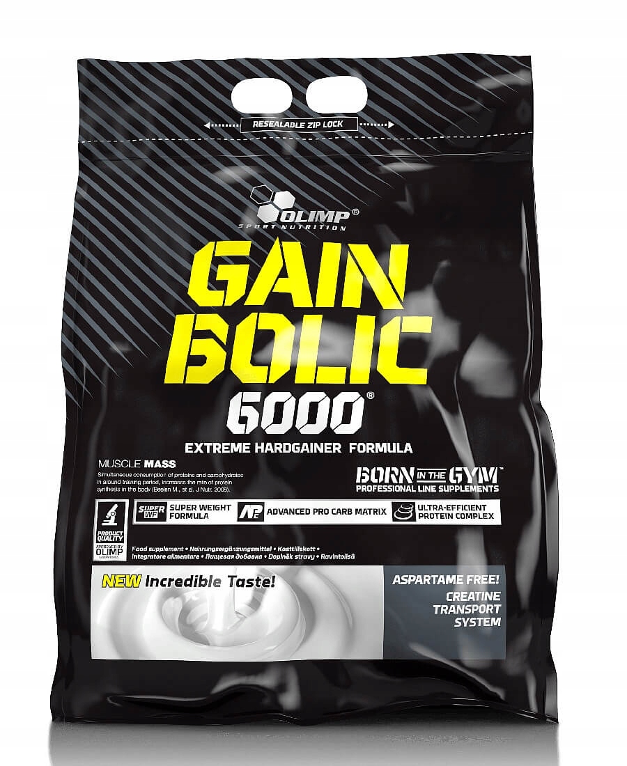 Gainer - OLIMP ZÍSKANIE BOLOK 6000 6800G Čokoláda