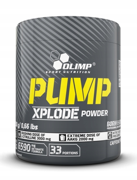 Olimp PUMP XPLODE prášok 300g OVOCNÝ PUNCH