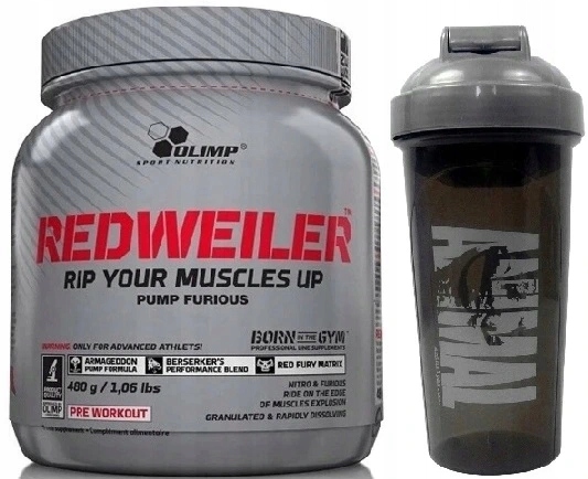 Olimp RedWeiler 480g PRE-WORKOUT ČERPADLO PRE ČERPADLO