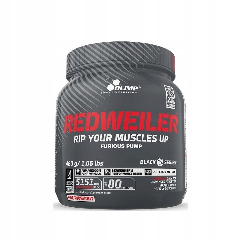 Olimp Redweiler 480g Perworwout Predškolský tréning