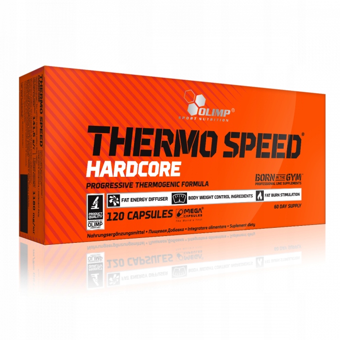 Spaľovač tuku - OLIMP THERMO SPEED HARDCORE 120 Kapsuly horák