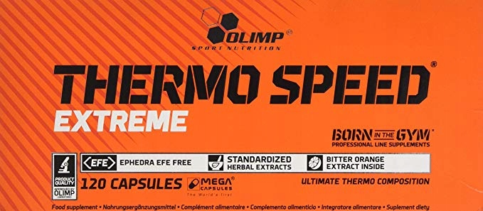 Spaľovač tuku - OLIMP THERMO SPEED EXTREME 120 UPOZPEČNOSTI
