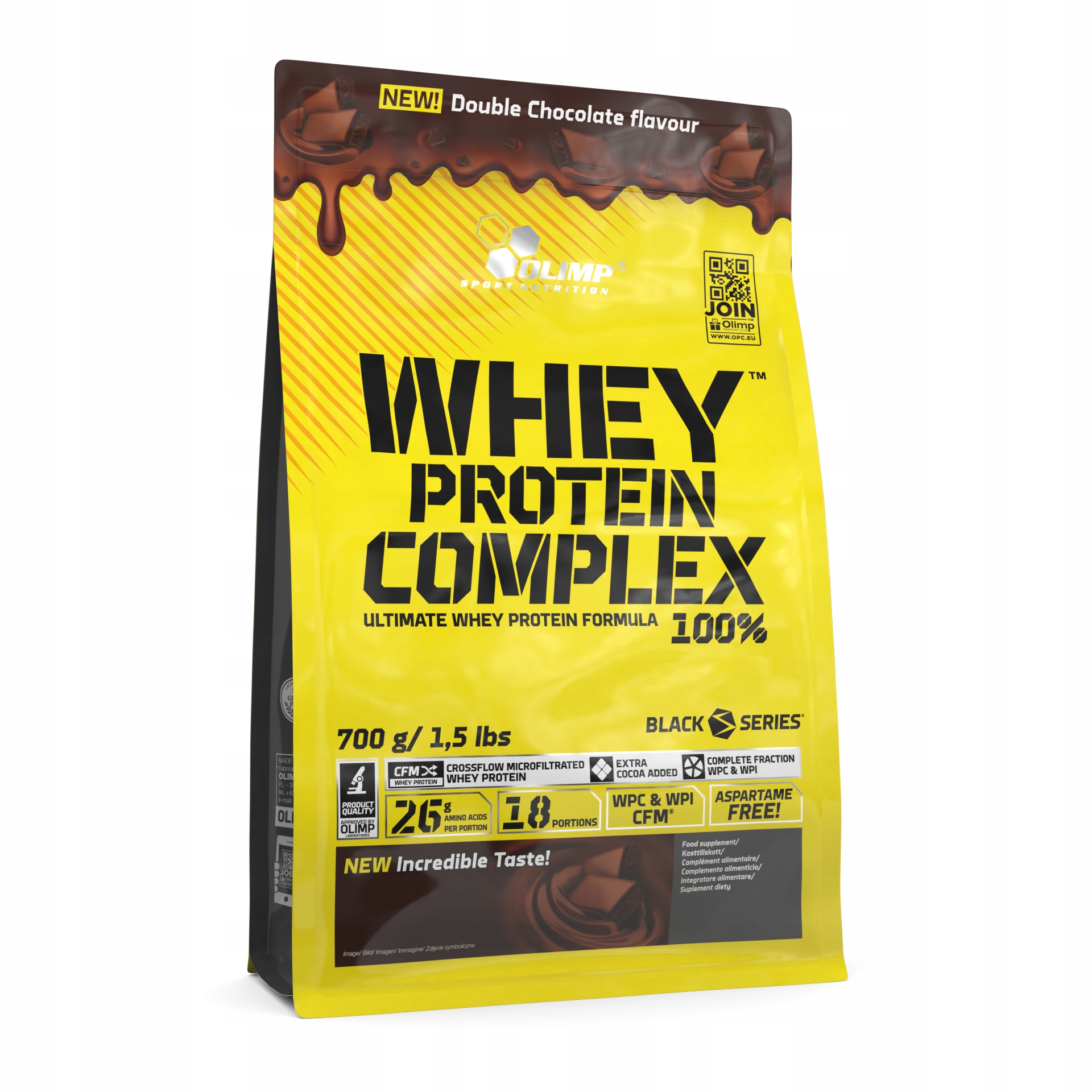 Proteín - Olimp Whey Protein Complex 700g dvojitá čokoláda