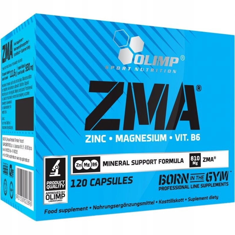 Testosterón - Olimp ZMA 120 viečok