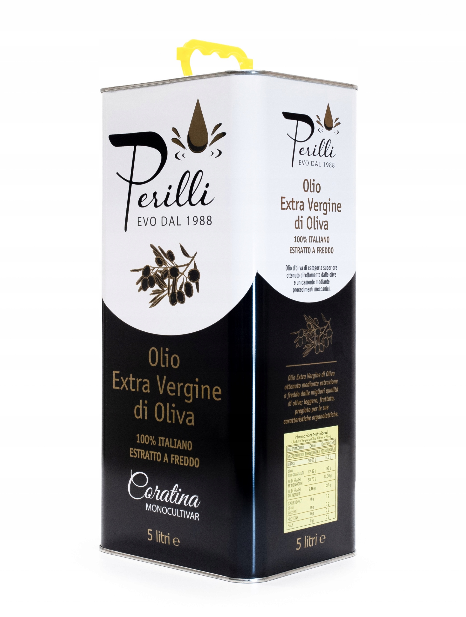 Olivový olej - Extra Virgin Oliwa Polyphenol Talianska Premium 5L