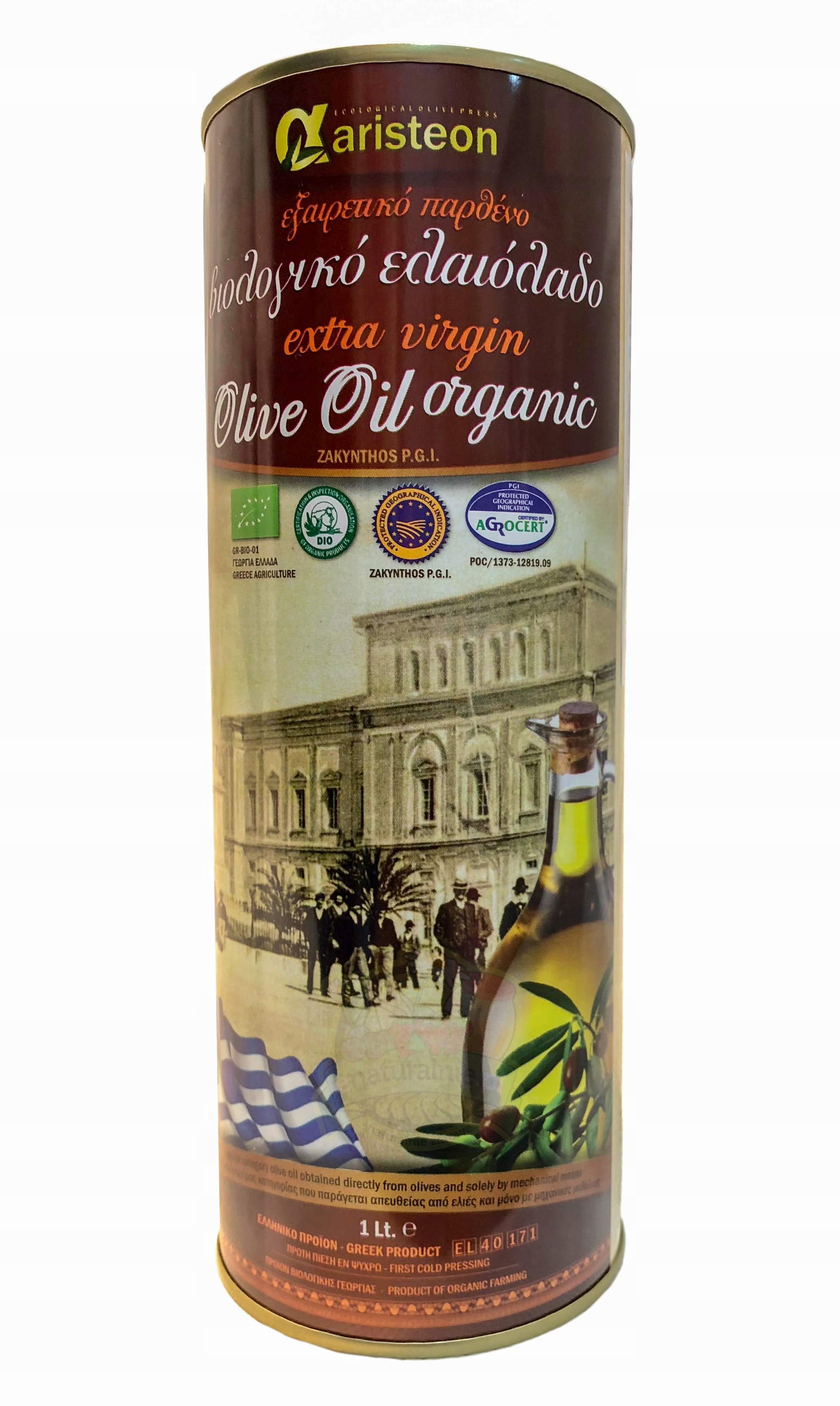 Olivový olej - Grécky olivový olej BIO 1L Zakynthos ARISTEON