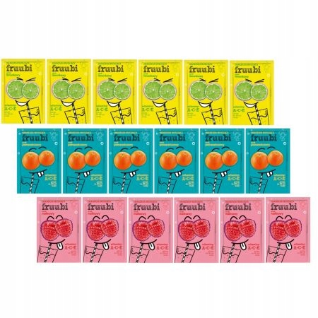 Oranżdka Powder Mix Flavors Set 18x 23 g