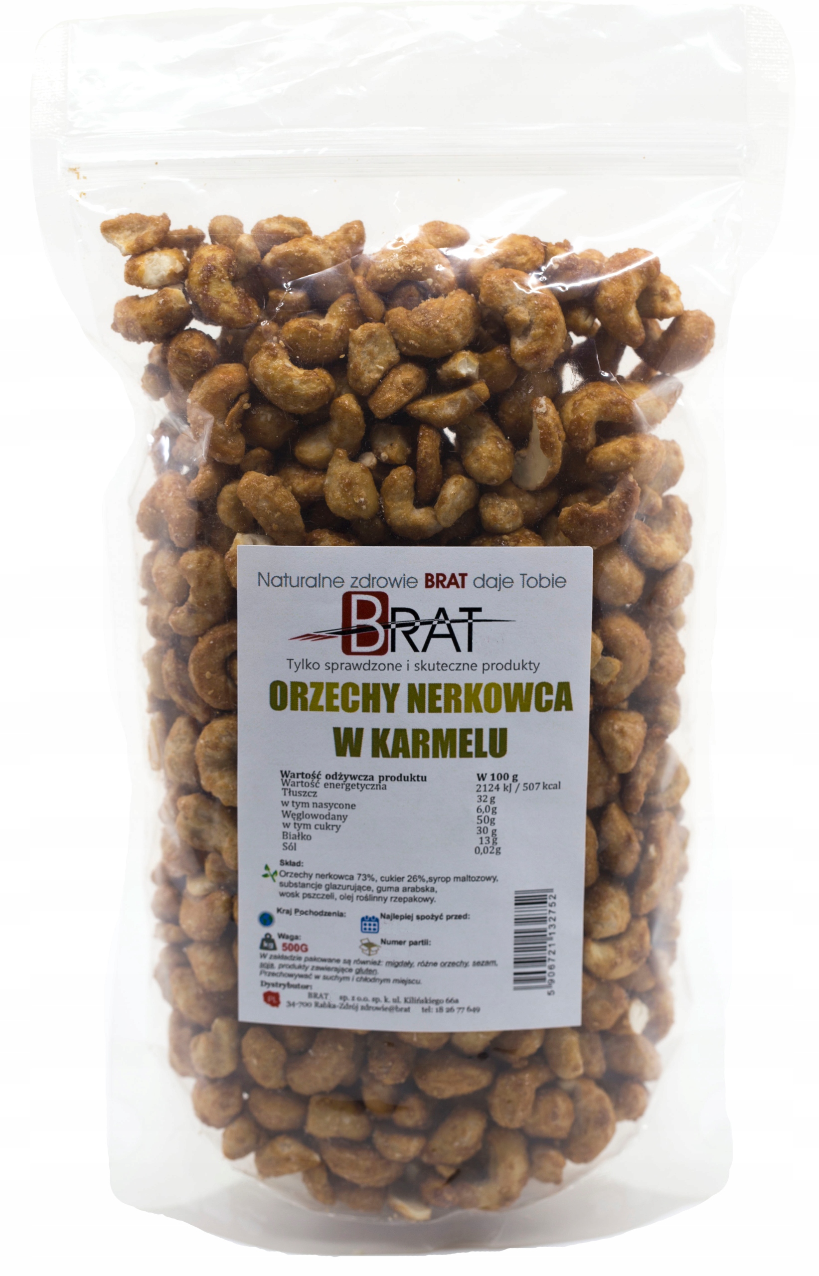Orechy - CASE Orechy v karamele 500g CHEAT MEAL