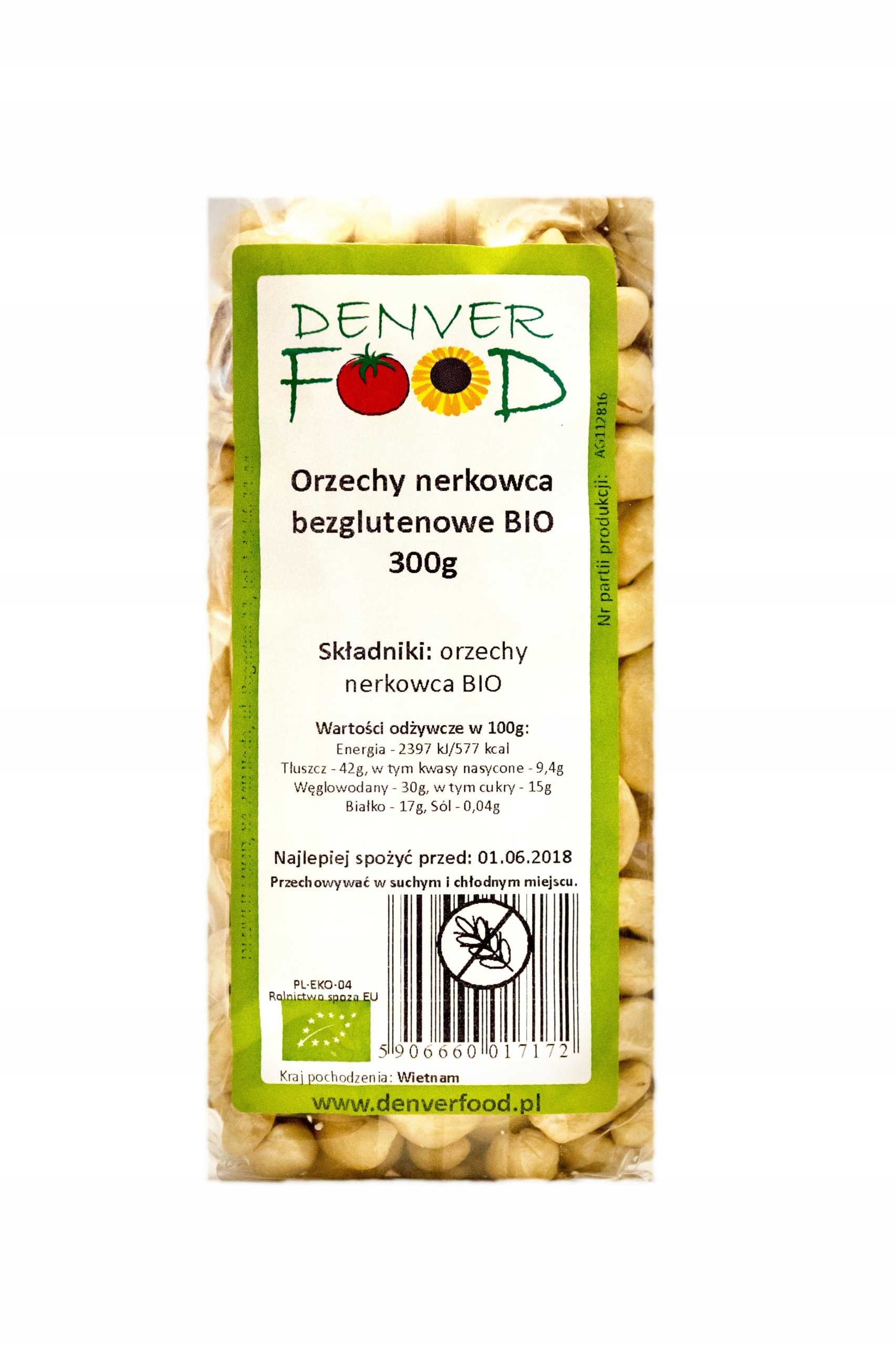Orechy - Bezlepkové bio orechy, 300g