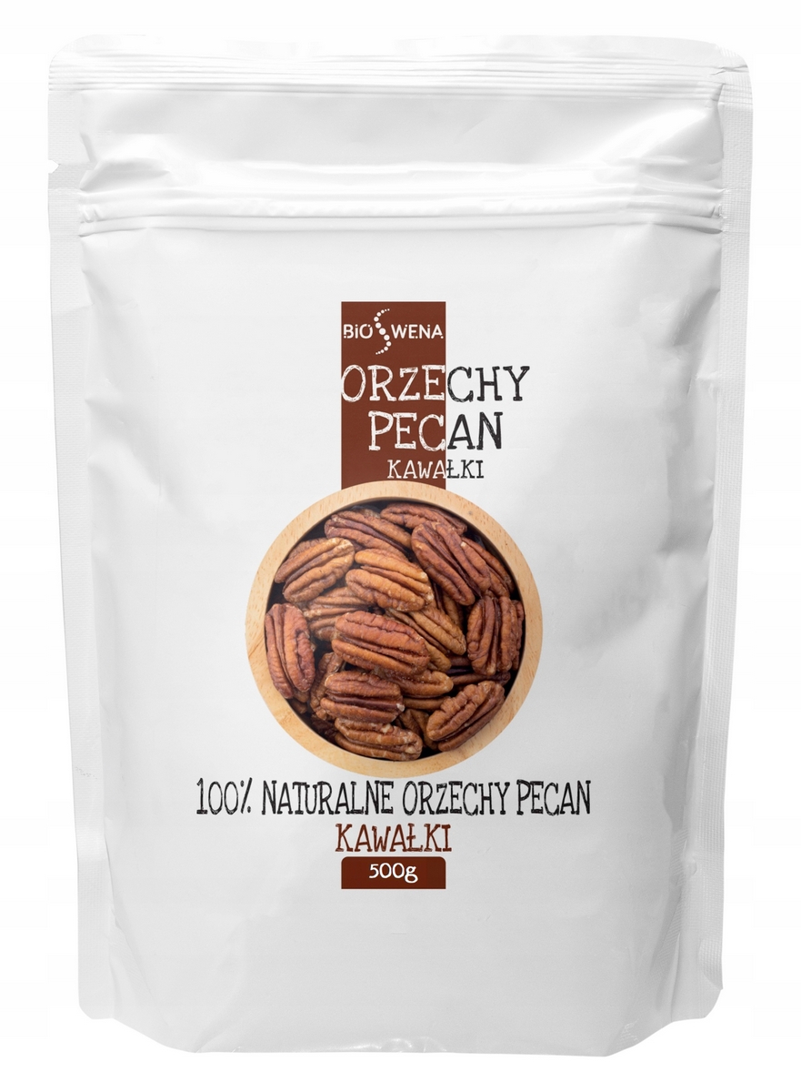 Orechy - Pekanové orechy 500g pekanové arašidy BIOSWENA