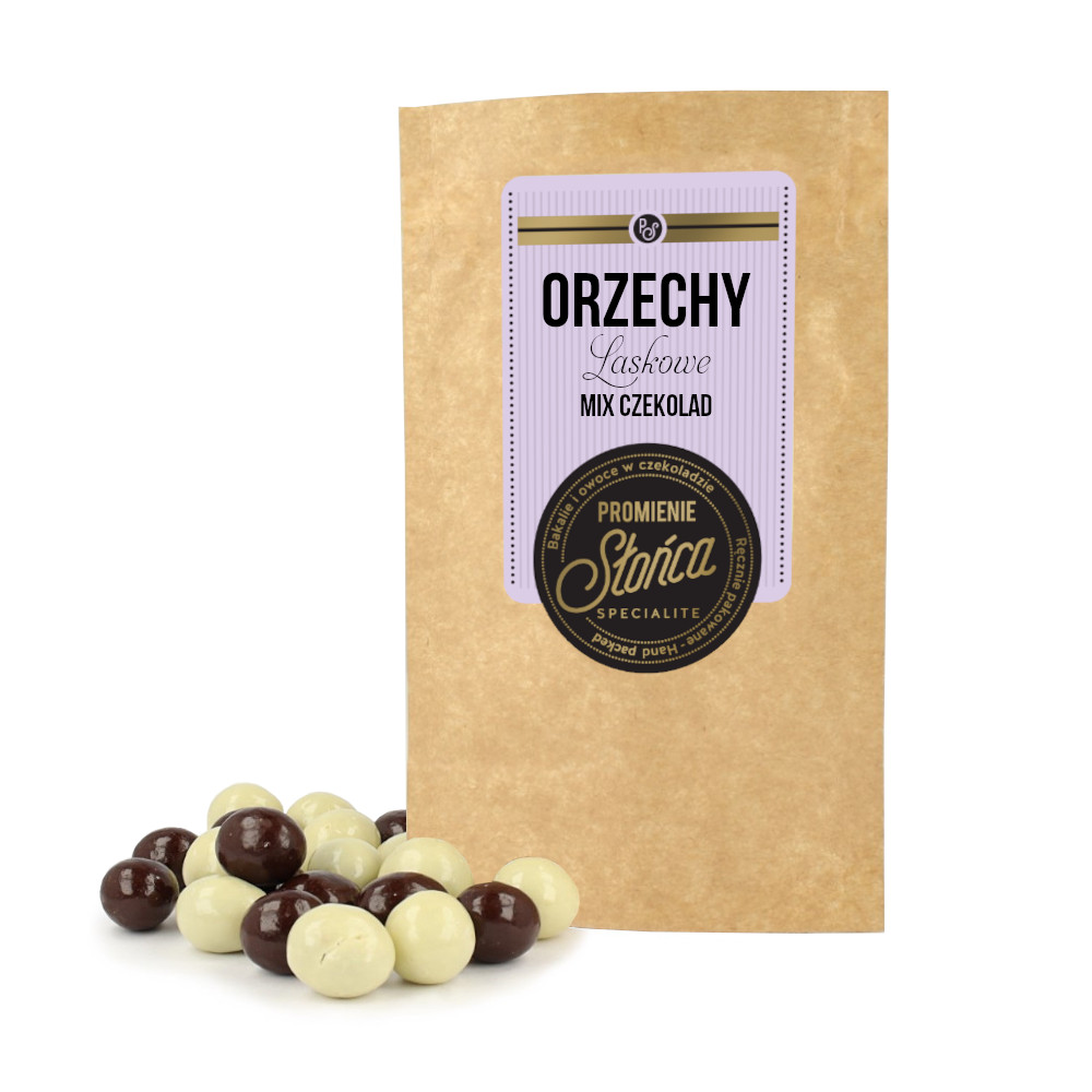 Orechy - Lieskové orechy premiešajte čokoládu 500g