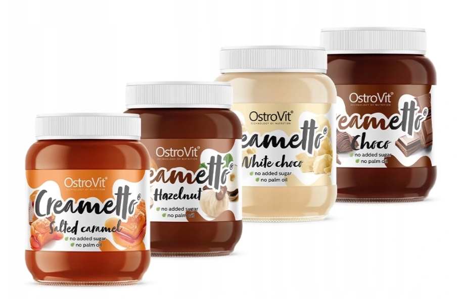 Ostravit Creametto Sada lahodných krémov 4 x 350g