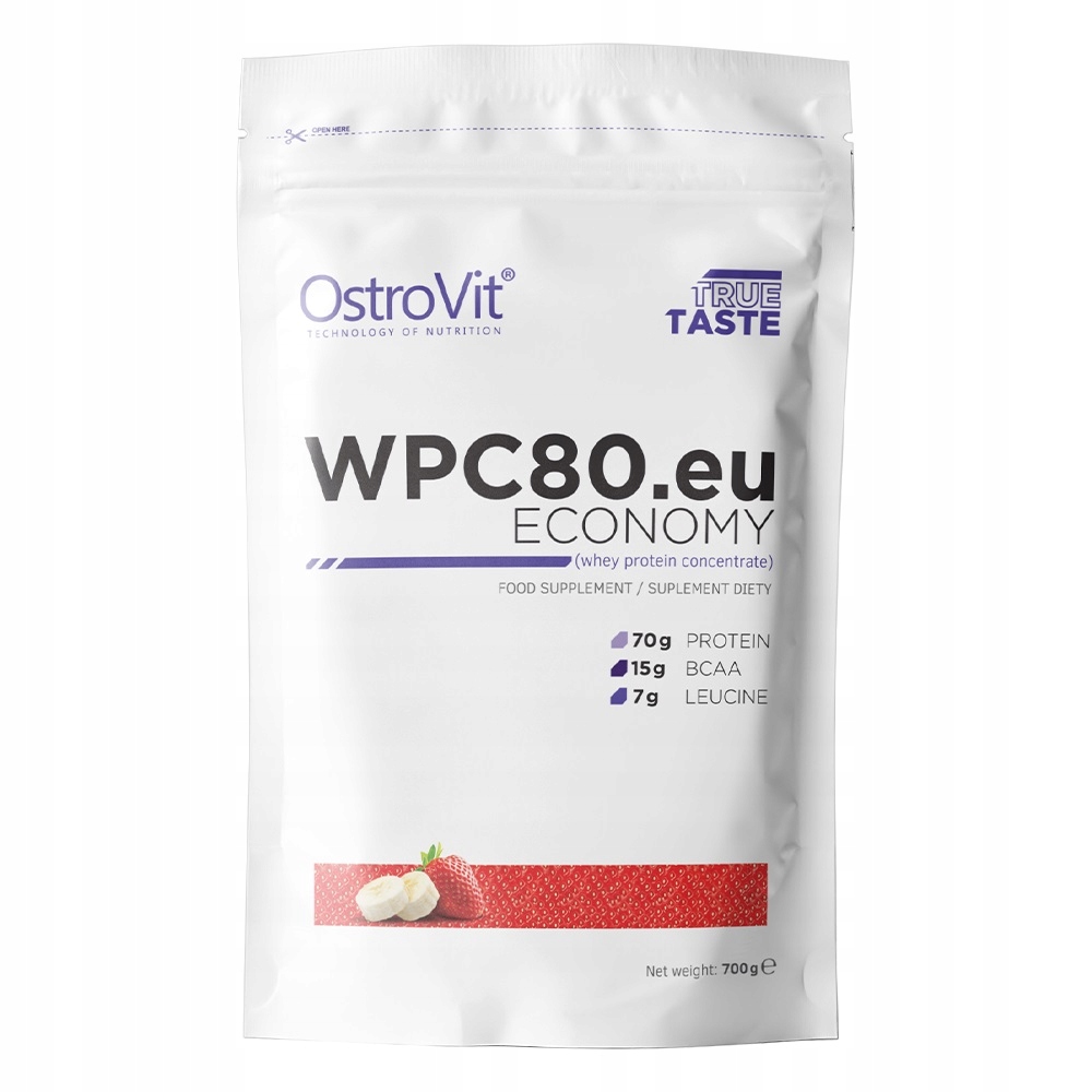 Proteín - Ostravit Economy WPC80 700 G Srvátka Protein WPC