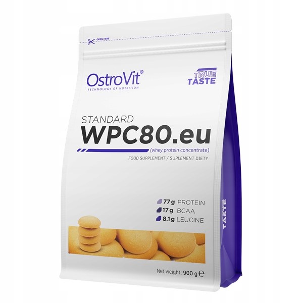 Proteín - Ostravit štandard wpc80.eu 900 g Biscuit Protein