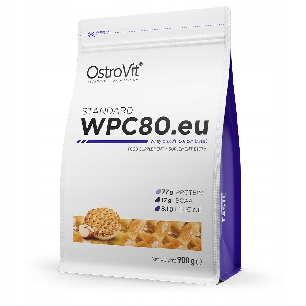 Proteín - Štandard Ostravit WPC80.eu 900 g Srvátka WPC