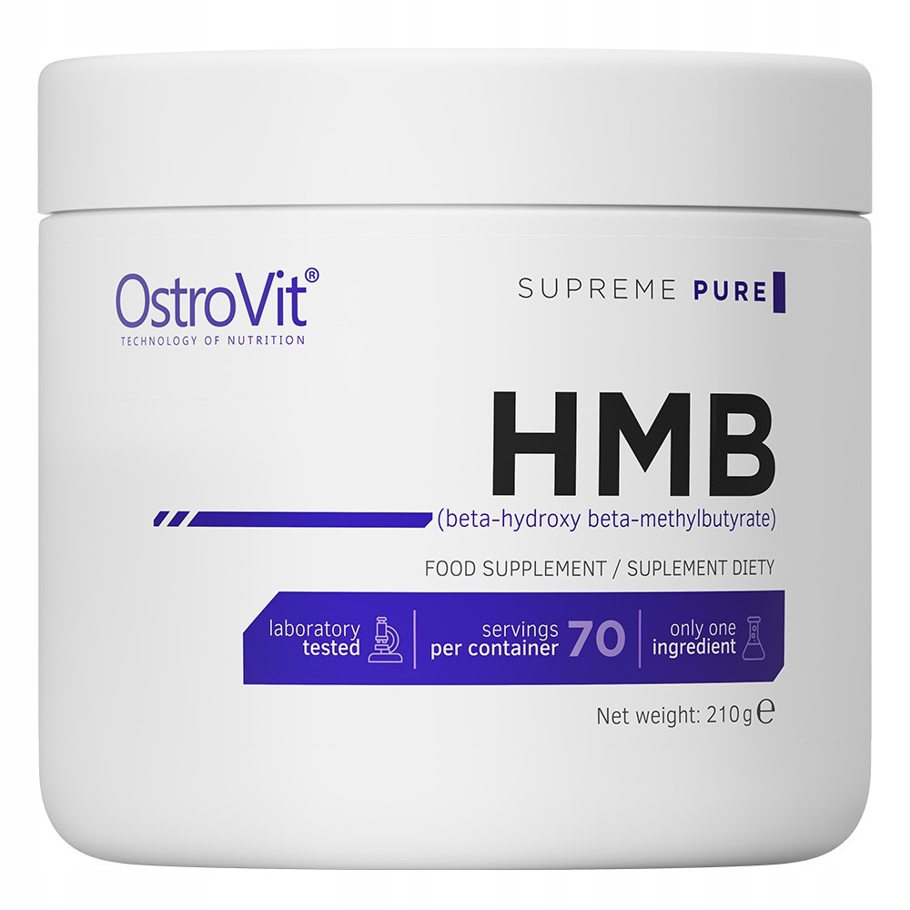 HMB - OstroVit Supreme Pure HMB 210 g ANTIKATABOLICKÝ