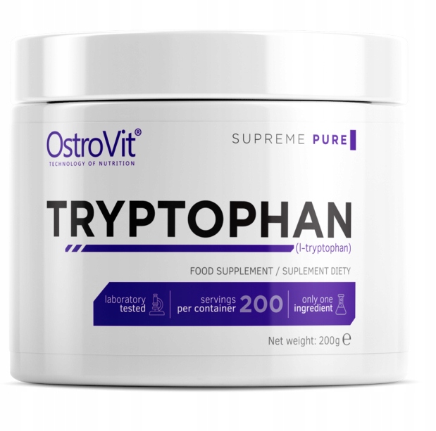 Aminokyseliny - OstroVit tryptofán 200 g L-tryptofánu