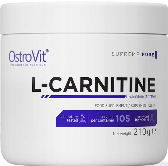 Spaľovač tuku - Ostravit L-karnitínske chudnutie L-Carnitín 210g