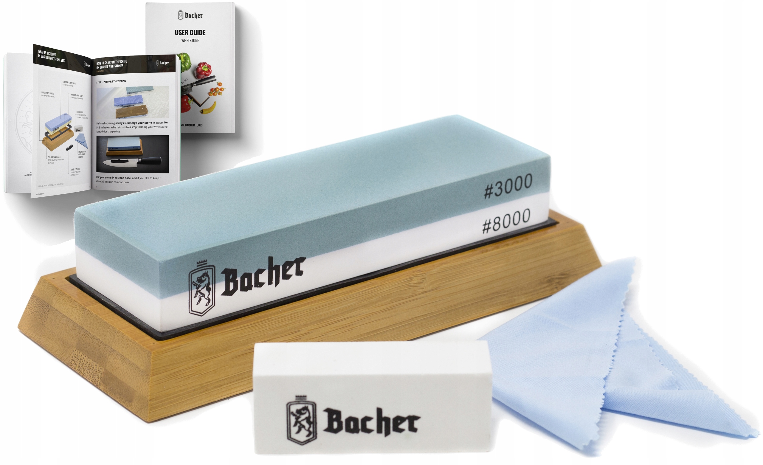 Vodný kameň Shield Bacher 3000/8000 ZEST EBOOK