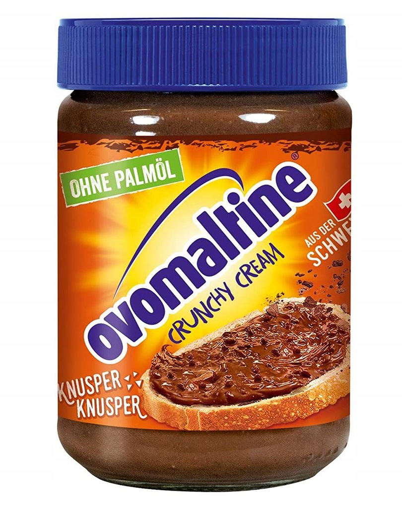 Ovomaltine Crunchy Cream Choc bez palmového oleja