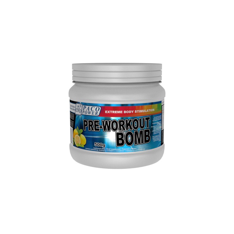 PACO POWER Predtréningová bomba 500g