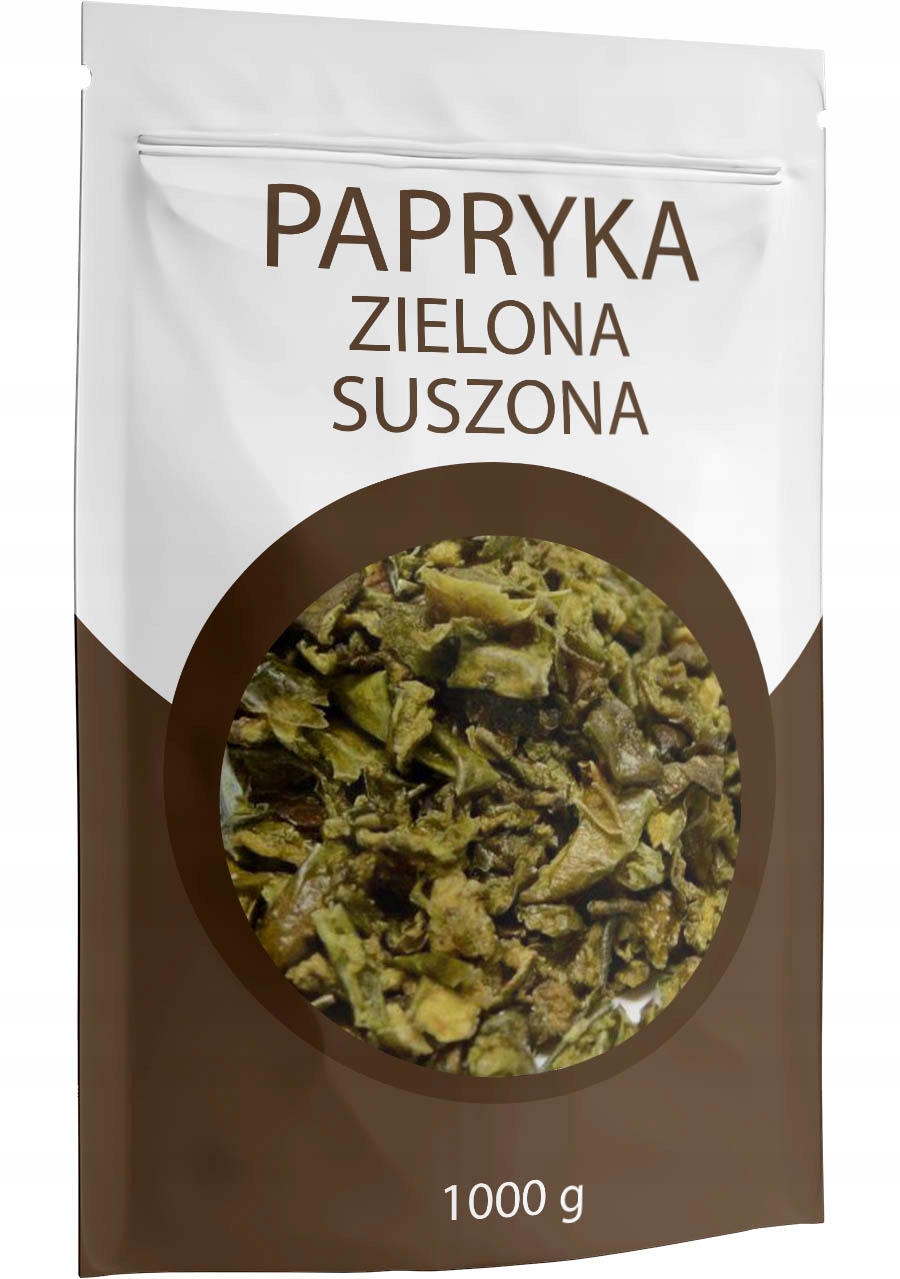 Zelená korenie 1000g sušená sladká kvalita 1kg