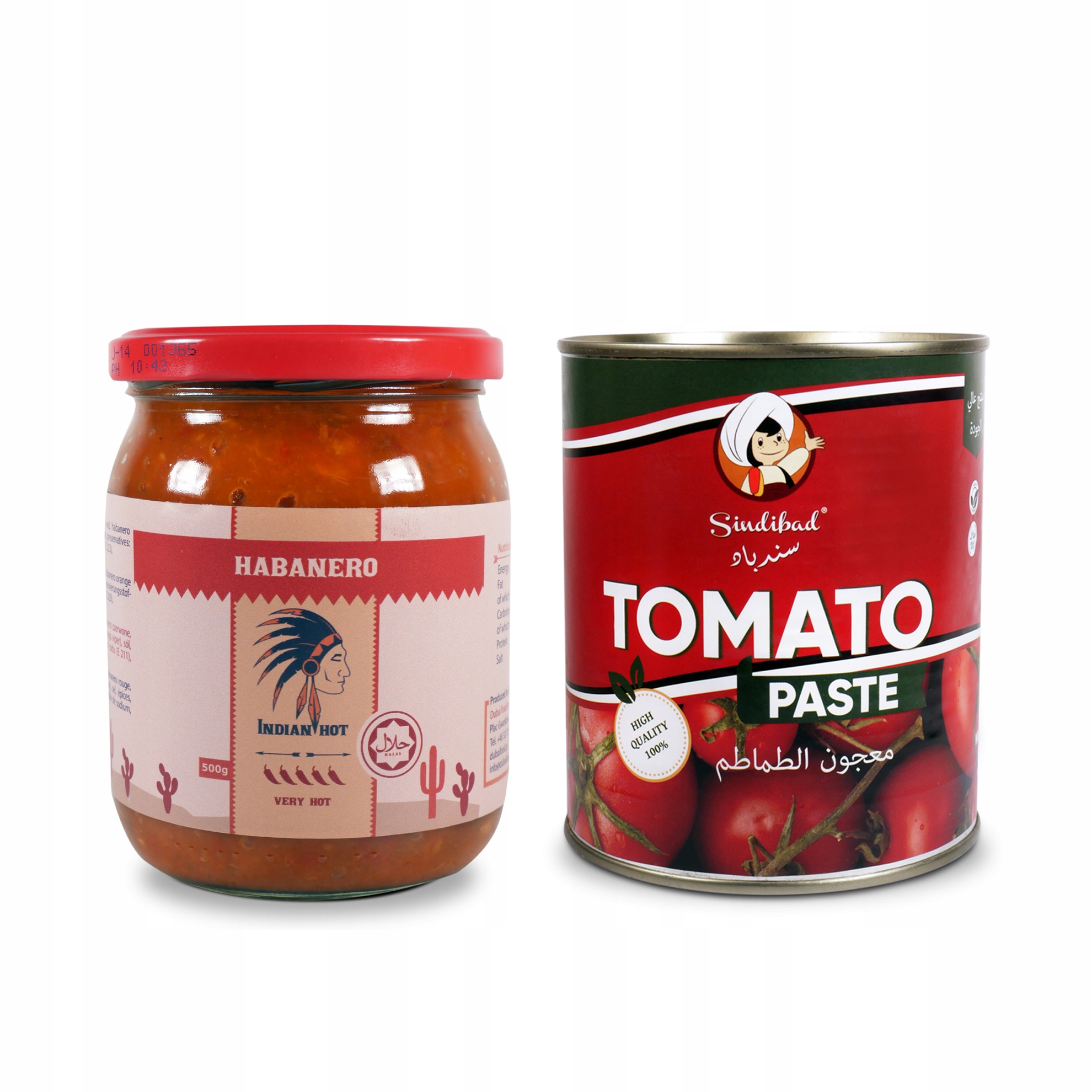 Cestoviny habanero 500g + bezplatná paradajková pasta 800g