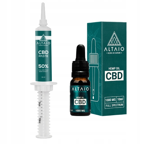CBD - CBD konope pasty 50% 10ml | Extrakt Altaio