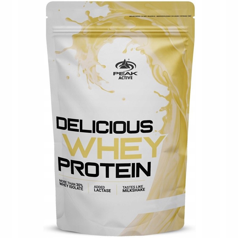 Proteín - Peak Delicious Srvátka Protein 1000g Svalová hmota