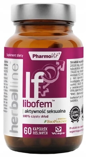 Testosterón - PHARMOVIT LIBOFEM 60 AKTIVITA SEXUÁLNA ÚČINNOSŤ