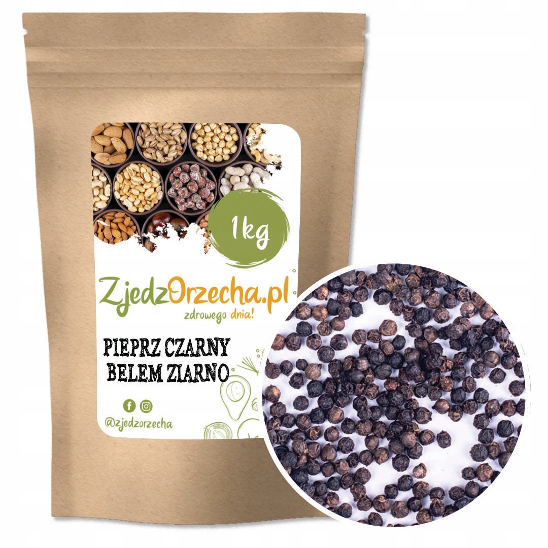 Pepper Black Belem Brazília Grain - 1kg