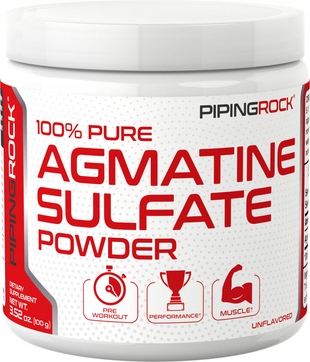 PIPING ROCK AGMATÍN AGRATYNA 100G Prášok USA