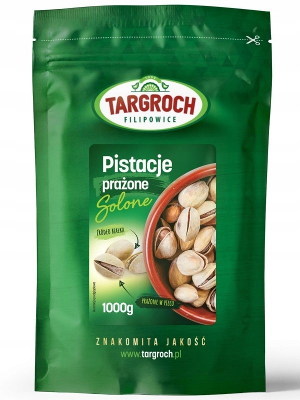 Orechy - PRAŽENÉ SOLNÉ PISTÁCIOVÉ ORECHY 1kg