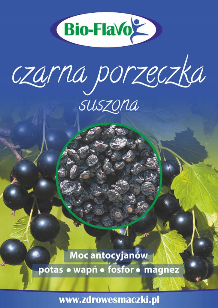 Sušené ovocie - Čierny sušený ríbezle 500g bez cukru