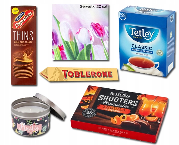 Darčekový čaj denne matka mama sviečok cookies
