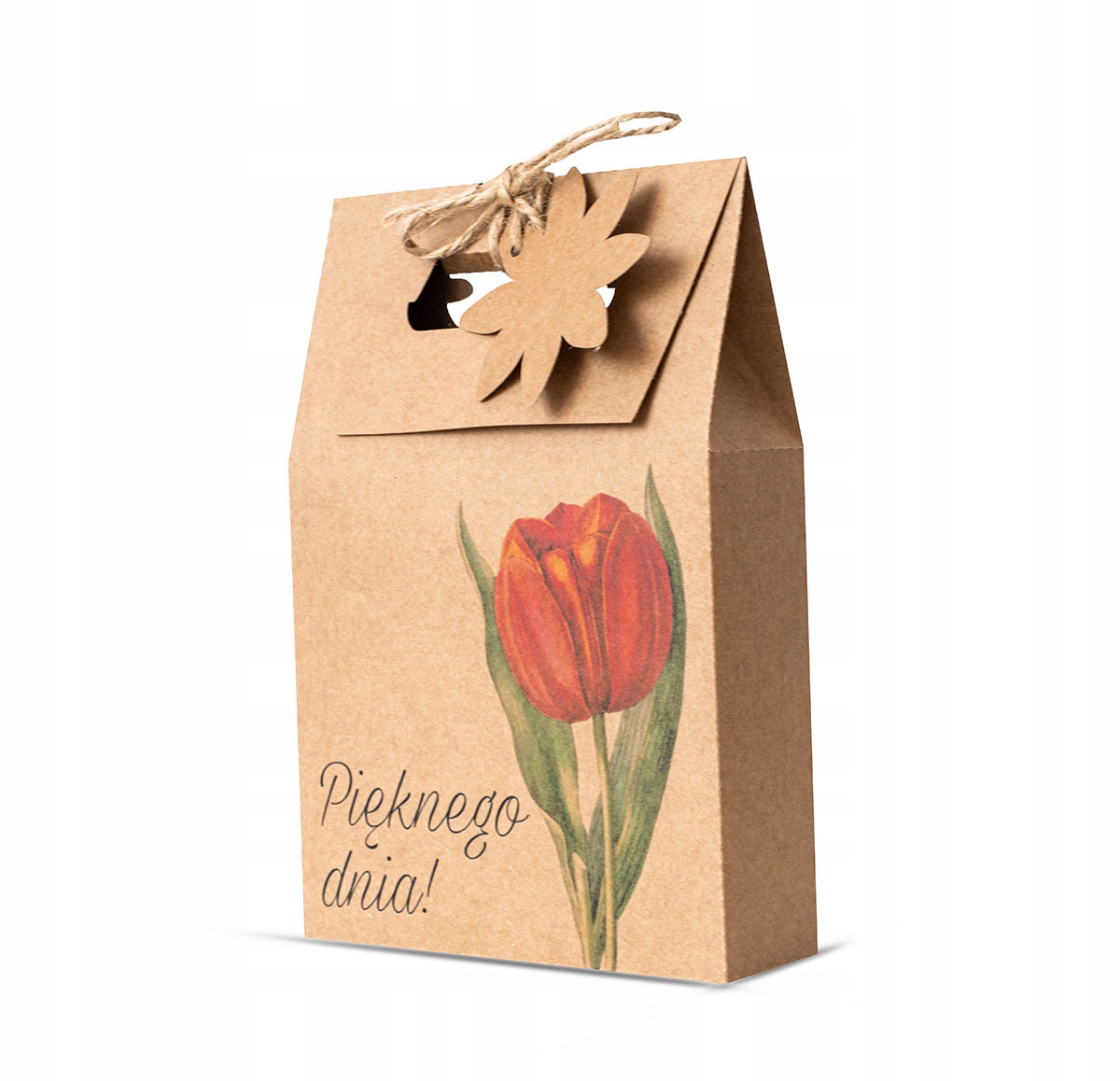 Darčekový kávový čaj Eco box tulipán