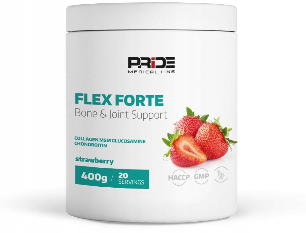 Ochrana kĺbov - PRIDE FLEX FORTE 400G COLLAGEN MSM PORDS COLLANGEN