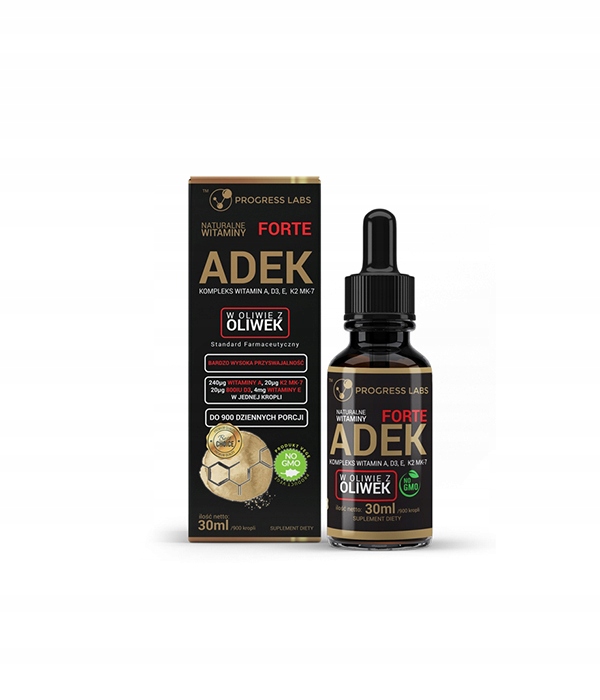 POKROK ADEK PRÍRODNÝ VITAMÍN A D3 E K2 30 ML
