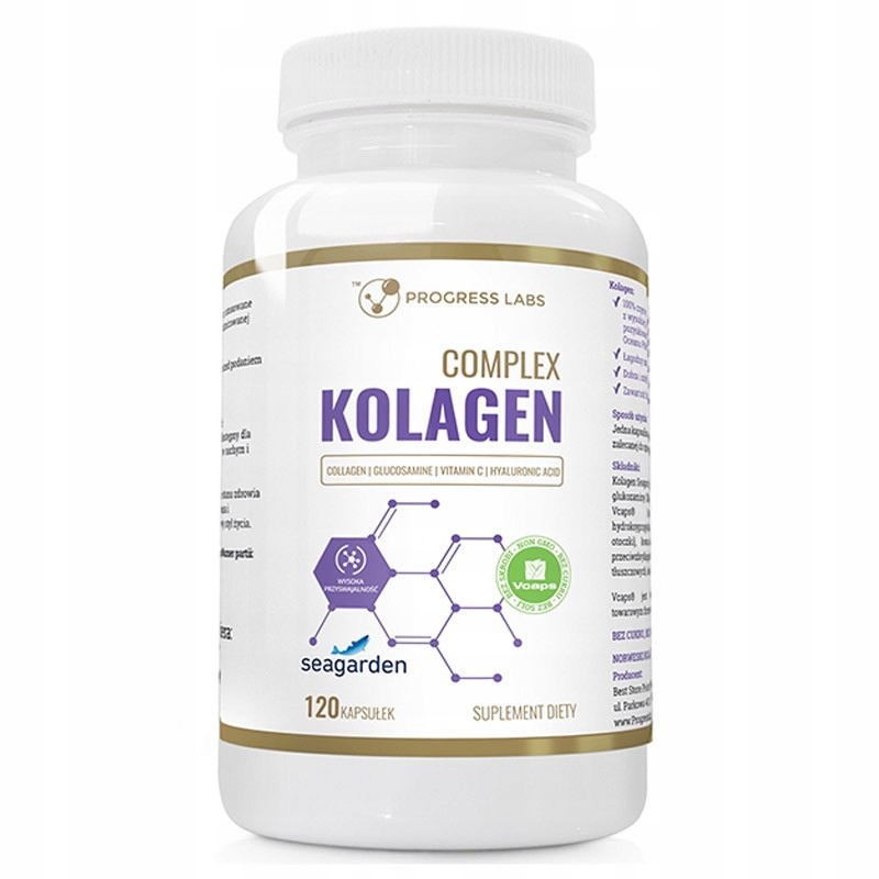 Ochrana kĺbov - Progress Labs Collagen Complex 120c Marine Collagén