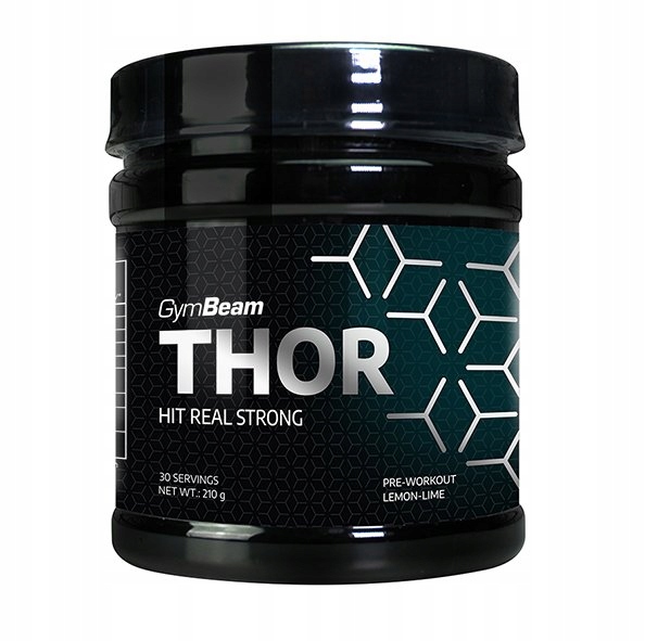 Pre-cvičenie Thor - Gymbeam 210 g - citrón
