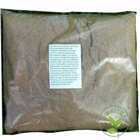 SPICE CORLENDER GROUND Gruzínsko vysoko kvalitné 1kg