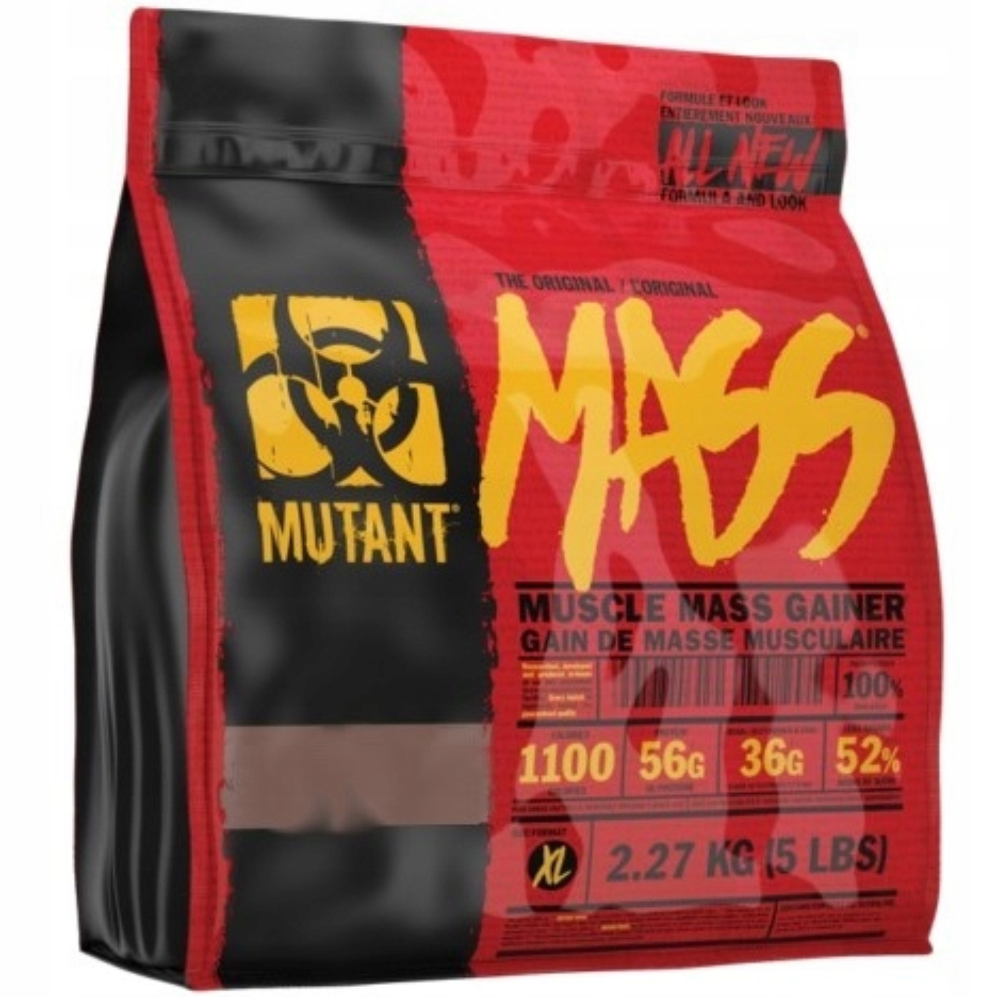 Gainer - PVL MUTANTOVÁ HMOTNOSŤ 2270g MEGA SACHARID SACHARIDOV