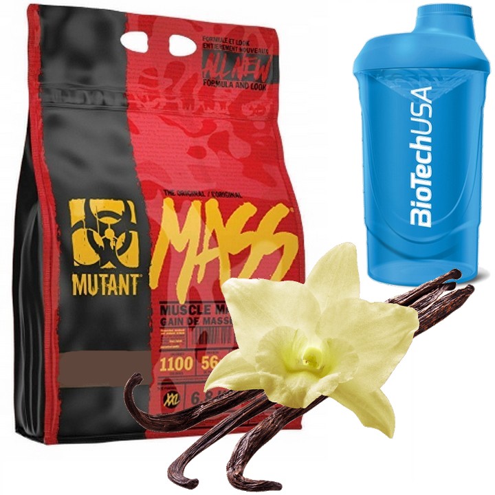 Gainer - PVL MUTANT HMOTNOSŤ 6800g PROTEÍNOVÝ GAINER + ŠAŠERKA ZADARMO