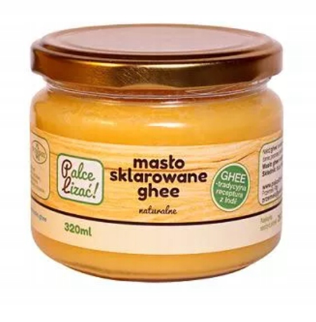 Prsty lízať maslo škvrnité ghee prírodné 320 ml