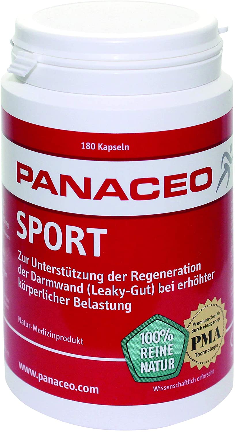 Panaceo Sport Max 180 Tab, črevo, Regenerácia