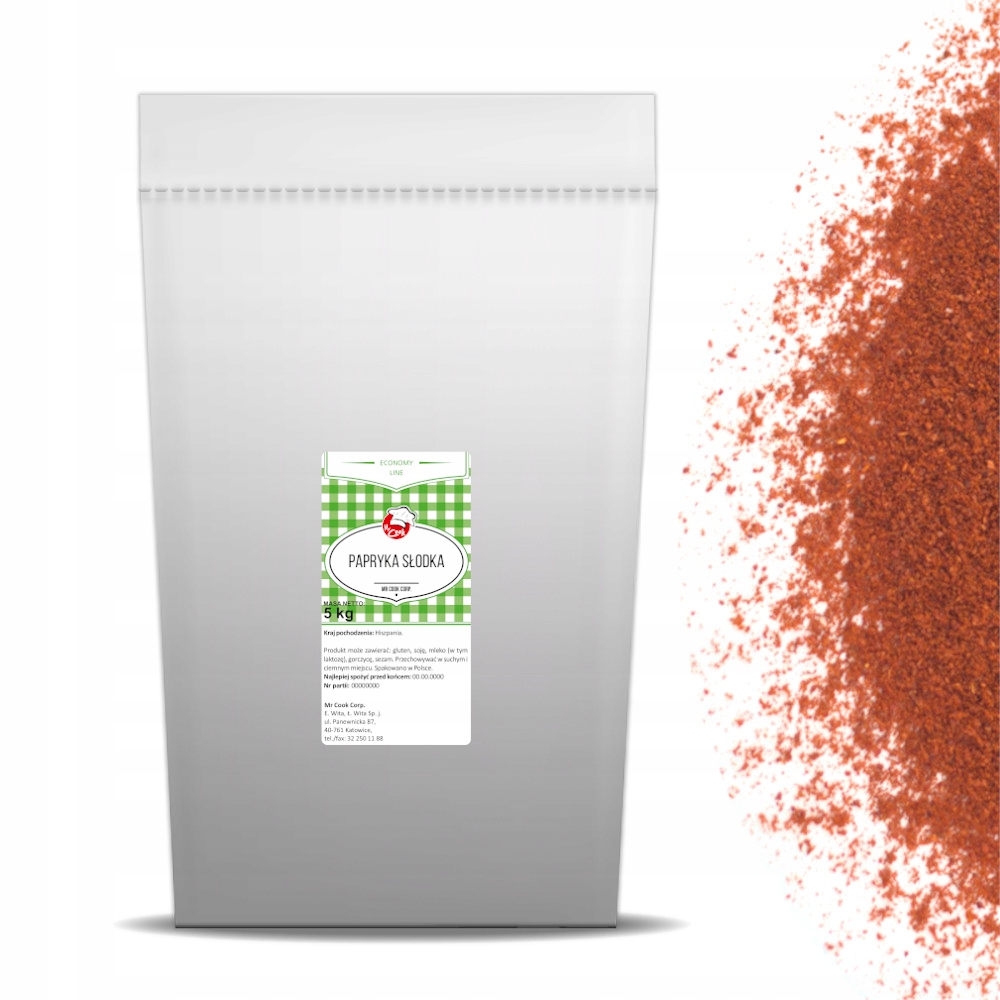 Sladké papriky 5kg ASTA 100 #STERYLED