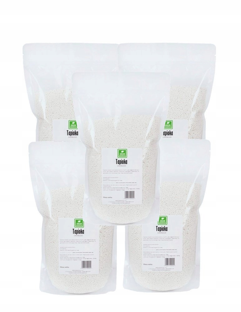 Ázijska kuchyňa - Perly TAPIKA GRANULES Kasava škrob 5 kg guľky