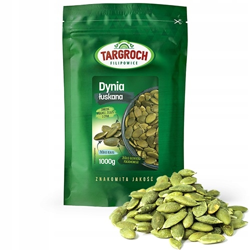 Pumpkin Seeds Hulled 1KG čerstvé 100% poľština