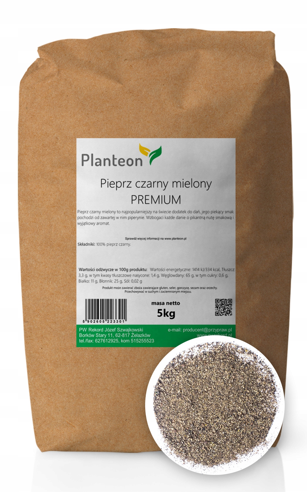 Pepper Black Ground Premium Big Pack 5kg